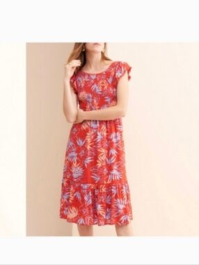 Lost And Wander Anthropologie  Always On Vacay Dress Sz S